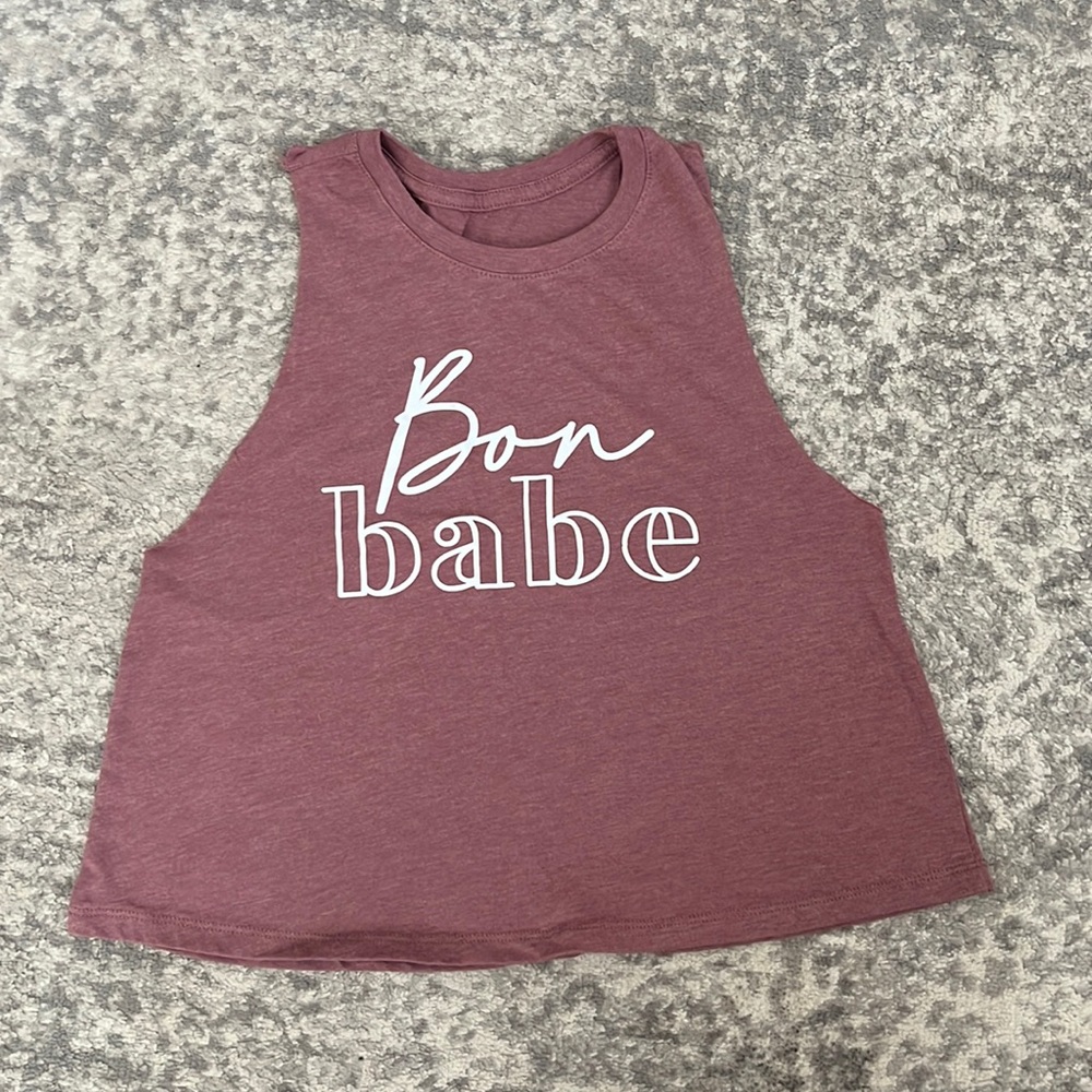 Bon Babe Muscle Crop Tank